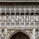 London UK Sculptures-at-Westminister-Abbey-Westgate-01